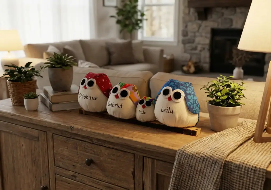 La Saint Valentin avec la chouette famille