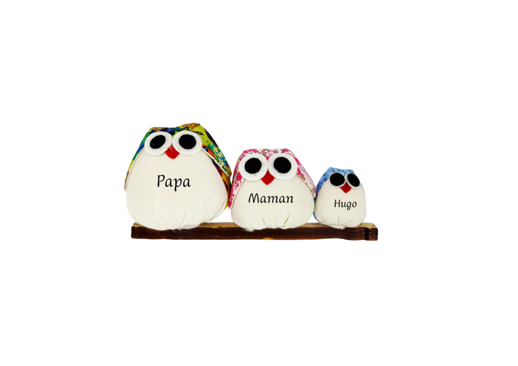 cadeau naissance personnalisé famille symbole bébé